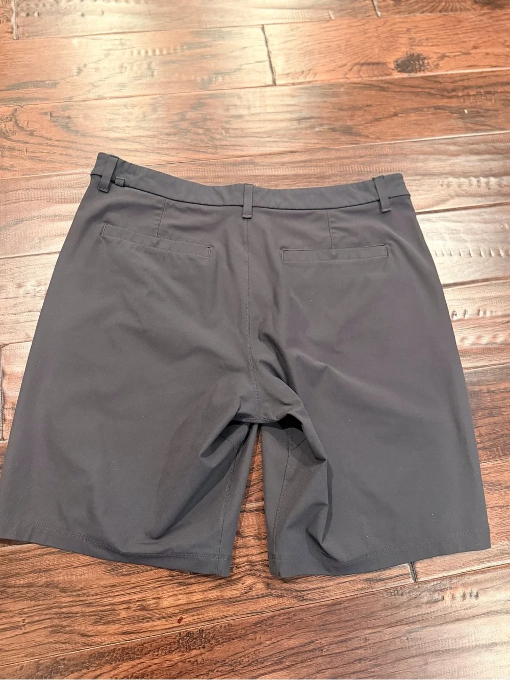 lululemon athletica Men's Flat Front Shorts - Black and Navy Blue